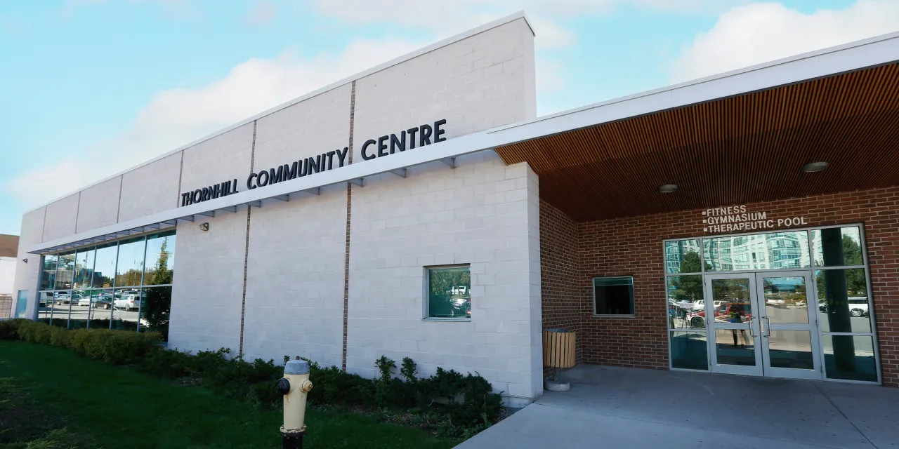 Exterior of Thornhill Community Centre.