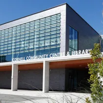 Exterior of Cornell Community Centre.